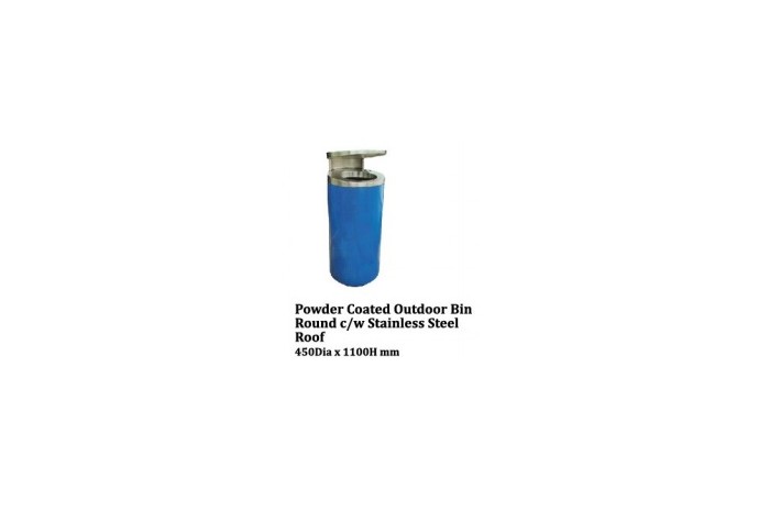 Stainless Steel Bin Square c/w Open Top