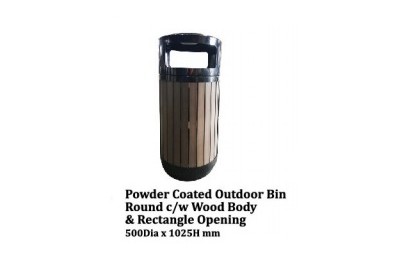 Stainless Steel Bin Square c/w Open Top