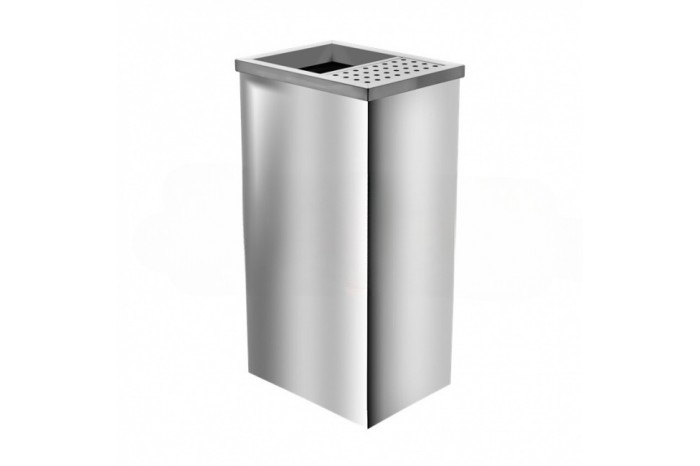 Stainless Steel Bin Rectangular c/w Flat Top