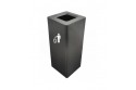 Black Menara Bin c/w Open Top