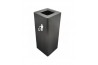 Black Menara Bin c/w Open Top