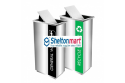 Stainless Steel Rectangular Bin c/w Flip Top (2 IN 1)