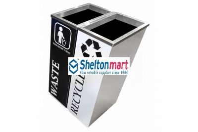 Stainless Steel Rectangular Bin c/w Open Top