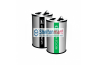 Stainless Steel Recycle Bin Round c/w Flip Top (2 In 1)