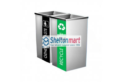 Stainless Steel Bin Square c/w Open Top
