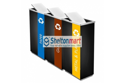 Stainless Steel Rectangular Bin c/w Open Top