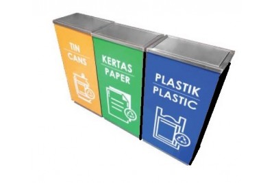 Stainless Steel Rectangular Bin c/w Open Top