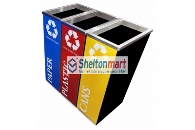 Stainless Steel Rectangular Bin c/w Open Top