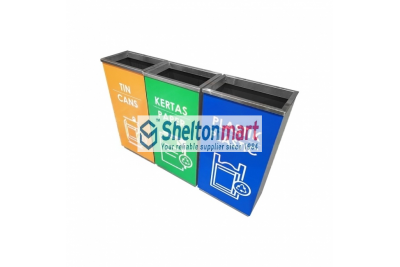 Stainless Steel Rectangular Bin c/w Open Top