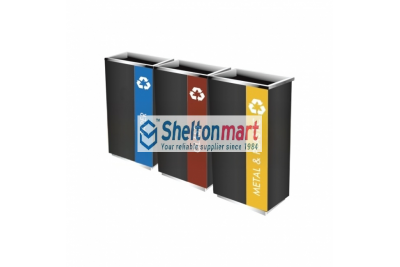 Stainless Steel Rectangular Bin c/w Open Top
