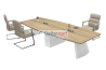 BOAT-SHAPE CONFERENCE TABLE