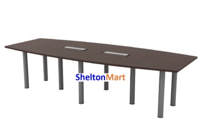 Boat-Shape Conference Table