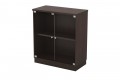 Swinging Glass Door Low Cabinet