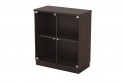 Swinging Glass Door Low Cabinet