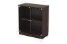 Swinging Glass Door Low Cabinet