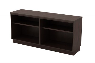 Dual Open Shelf Low Cabinet