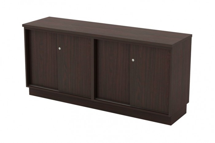 Dual Sliding Door Low Cabinet