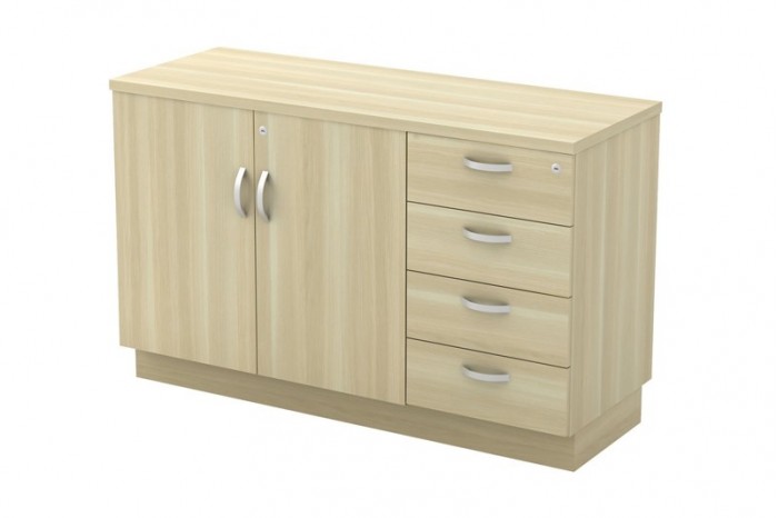 Swinging Door + Fixed Pedestal 4D