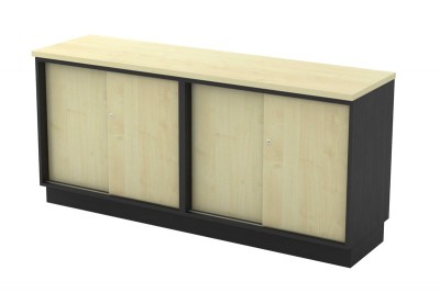 Dual Sliding Door Low Cabinet