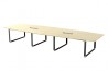 Boat-Shape Conference Table