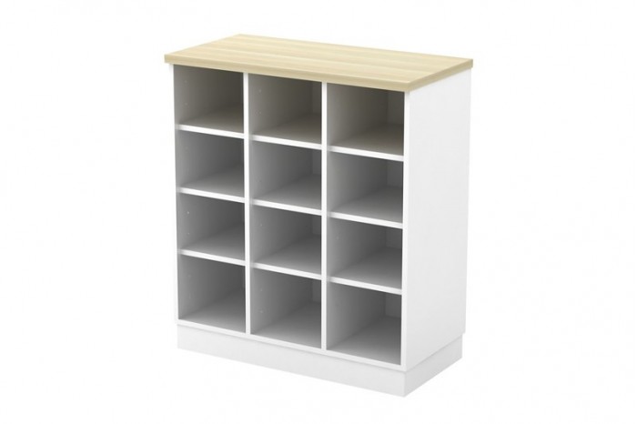 Pigeon Hole Low Cabinet