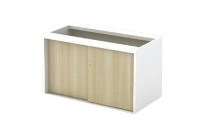 Sliding Door Side Cabinet (W/O TOP AND BASE)