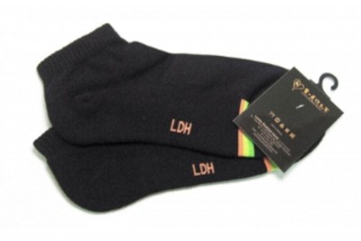 LDH Socks - Short x 5 pairs  x Black