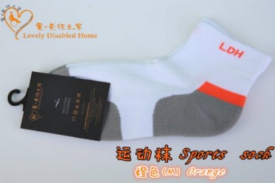 LDH Socks - Sport (size :M -Orange) x 5 pairs