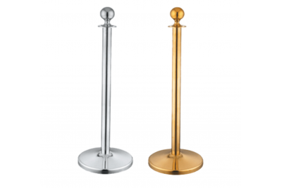 Stainless Steel Q-up Stand- Velvet Rope Type