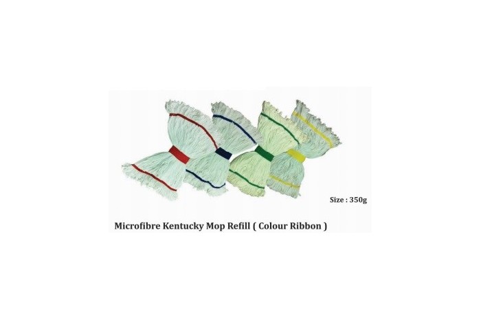 Microfibre Kentucky Mop Refill (Colour Ribbon)