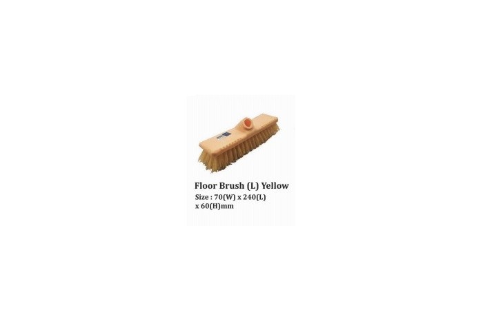 Floor Brush (L) Yellow