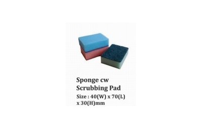 Sponge cw Scrubbing Pad