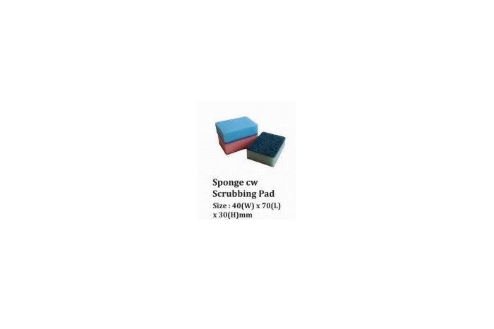 Sponge cw Scrubbing Pad