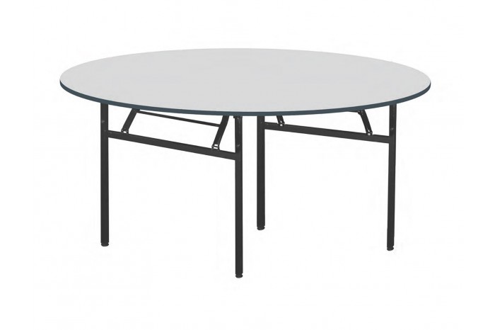 Foldable Round Table (N) Metal Leg