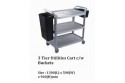 3 Tier utilities Cart c/w Buckets