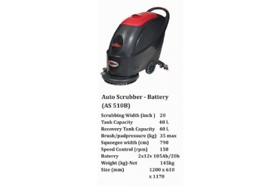 Auto Scrubber - Battery (AS 510B)