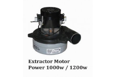 Extractor Motor Power 1000 W / 1200W