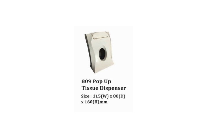 809 Pop Up Tissue Dispenser