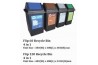 Flip Recycle Bin 4 in 1