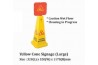 Yellow Cone Signage (Large)