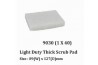 Light Duty Thick Scrub Pad