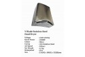 V blade Stainless Steel Hand Dryer