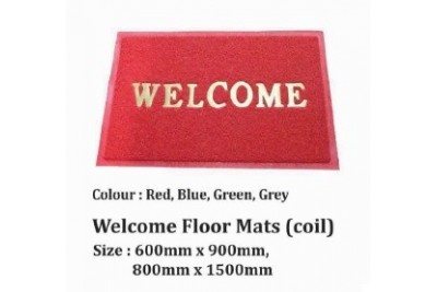 Welcome Floor Mats (coil)