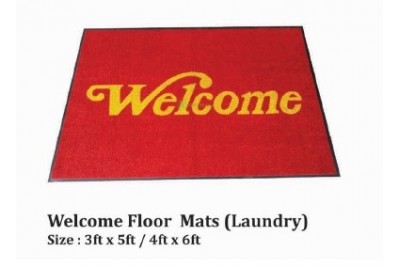 Welcome Floor Mats (Laundry)