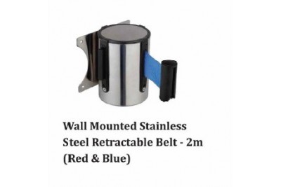 Wall Mounted Stainless Steel Retractable Belt