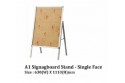 A1 Stainless Steel Signboard Stand