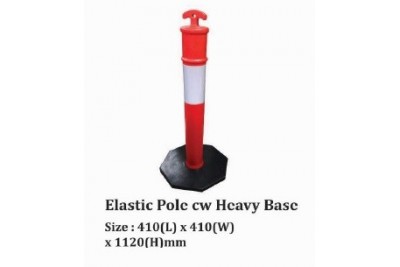 Elastic Pole cw Heavy Base