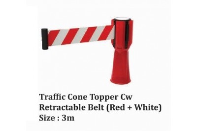 Traffic Cone Stopper cw Retractable Belt