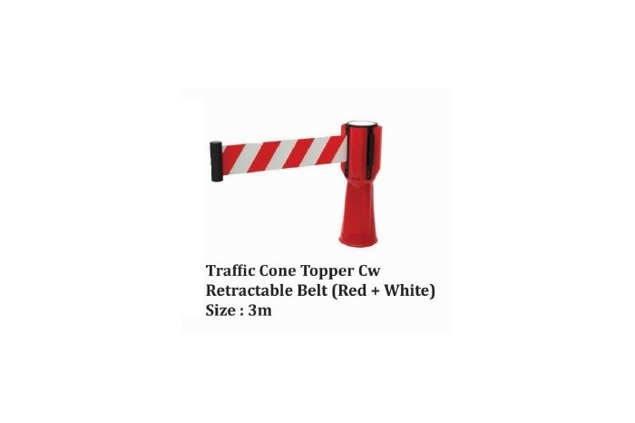 Traffic Cone Stopper cw Retractable Belt