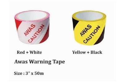 Awas Warning Tape